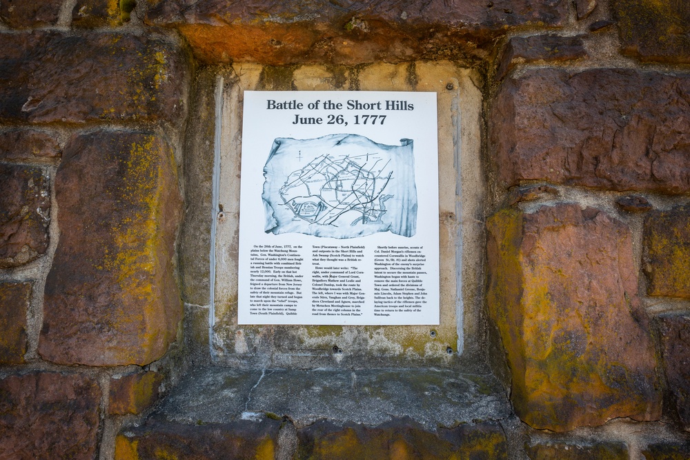 Battle of Short Hills monument