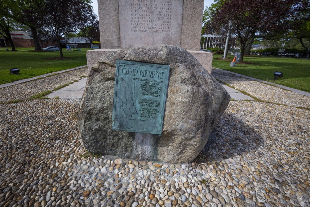 Camp Merritt Memorial Monument