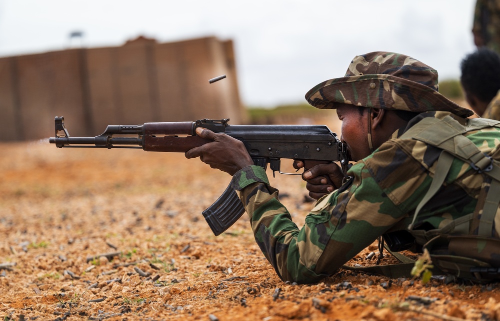 U.S. forces host range day with Danab Brigade