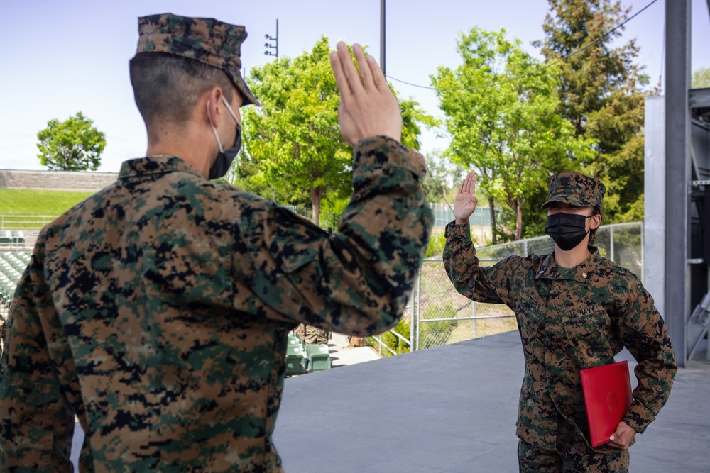 US Naval Promotion Ceremony in Jackson County, Oregon