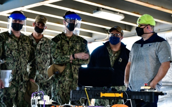 Navy Debuts Future State Technology to Automate Maintenance on Ships