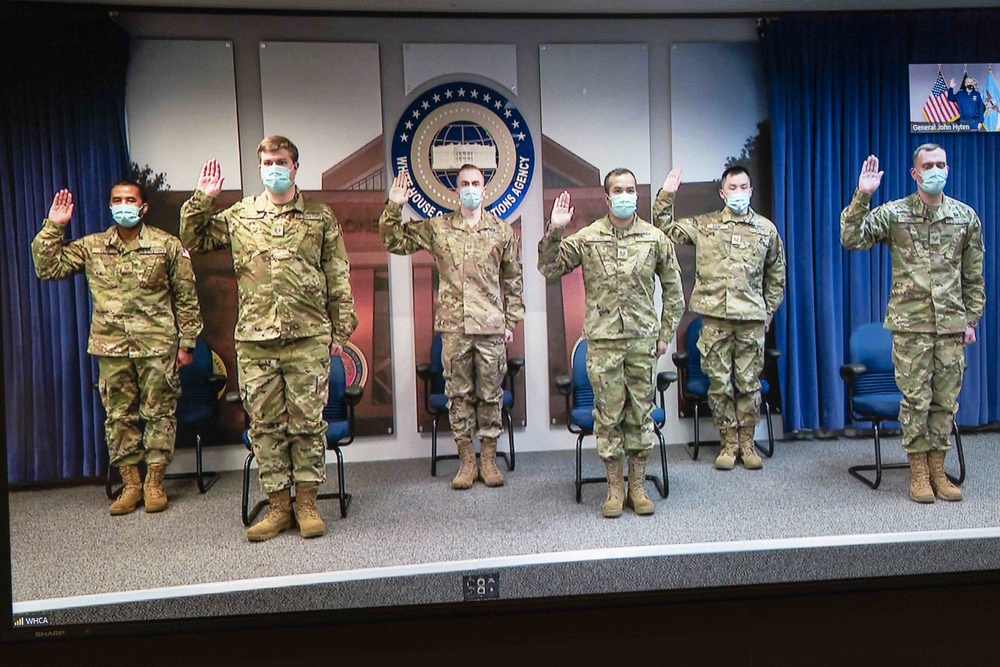 VCJCS swears in enlisted Space Force