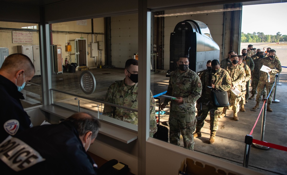 Hill AFB Airmen arrive at Mont-de-Marsan Air Base, France