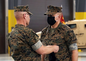 MARCORLOGCOM welcomes new sergeant major, retires former senior enlisted advisor