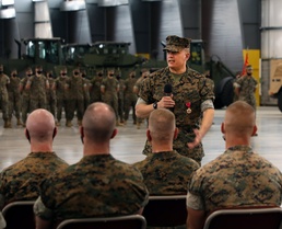 MARCORLOGCOM welcomes new sergeant major, retires former senior enlisted advisor