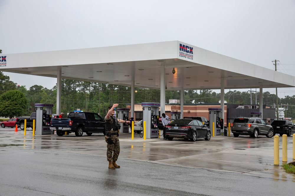Marine Corps Air Station New River Gas Shortage