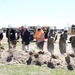 Fort Drum, Army Corps of Engineers officials break ground on new UAS facility