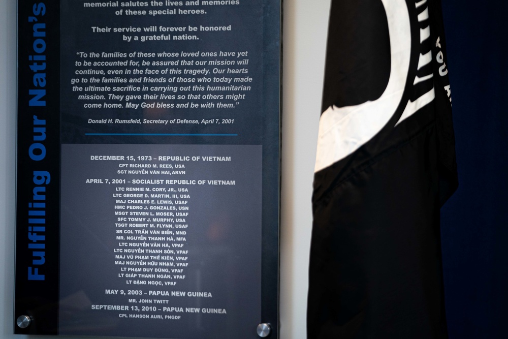 DPAA ceremony of the 20th Anniversary of the MI-17 Tragedy in Vietnam