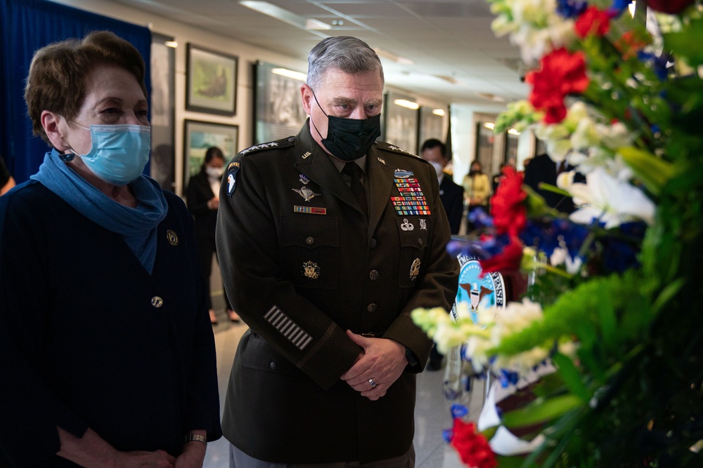 DPAA ceremony of the 20th Anniversary of the MI-17 Tragedy in Vietnam