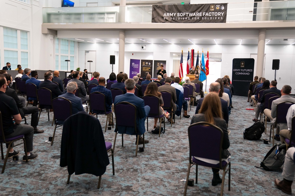Ribbon Cutting of Army Futures Command Software Factory