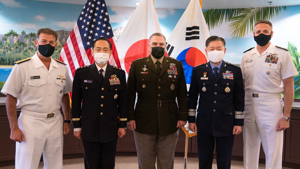 CJCS meets with Japan and ROK counterparts