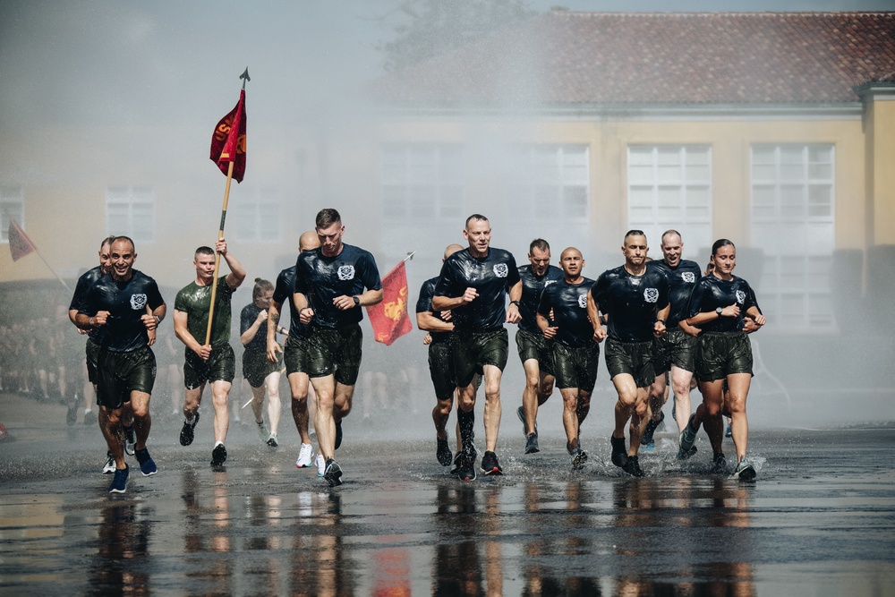 MCRD San Diego: Lima Company Motivational Run