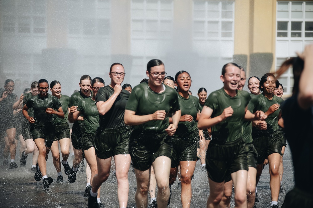 MCRD San Diego: Lima Company Motivational Run