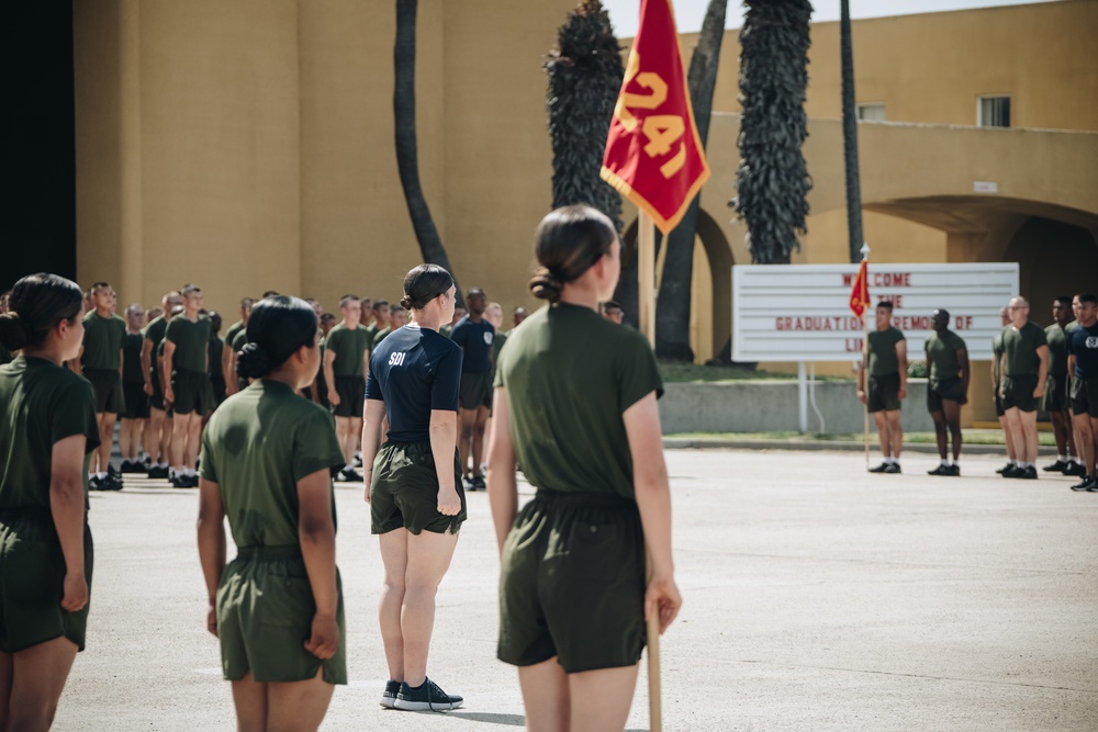 MCRD San Diego: Lima Company Motivational Run