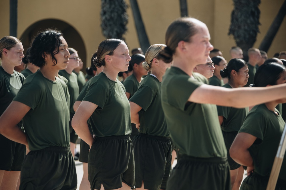 MCRD San Diego: Lima Company Motivational Run