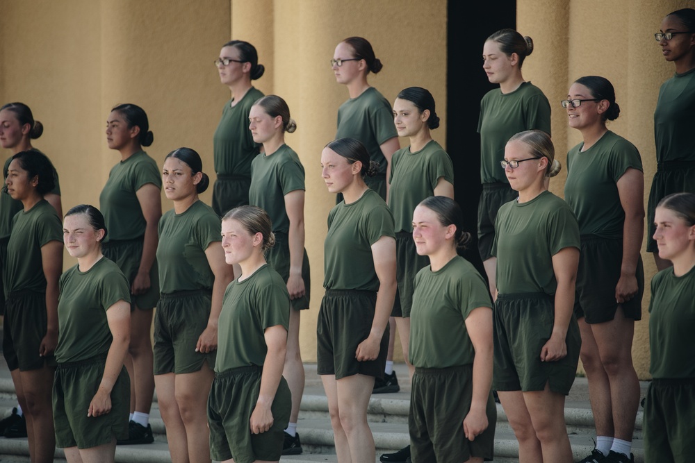 MCRD San Diego: Lima Company Motivational Run