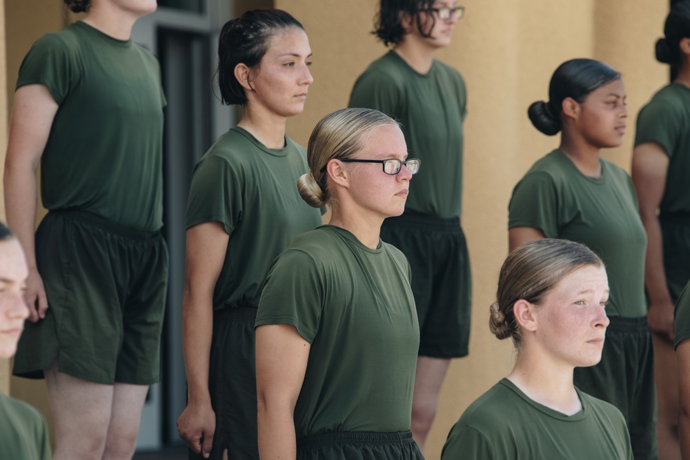 MCRD San Diego: Lima Company Motivational Run