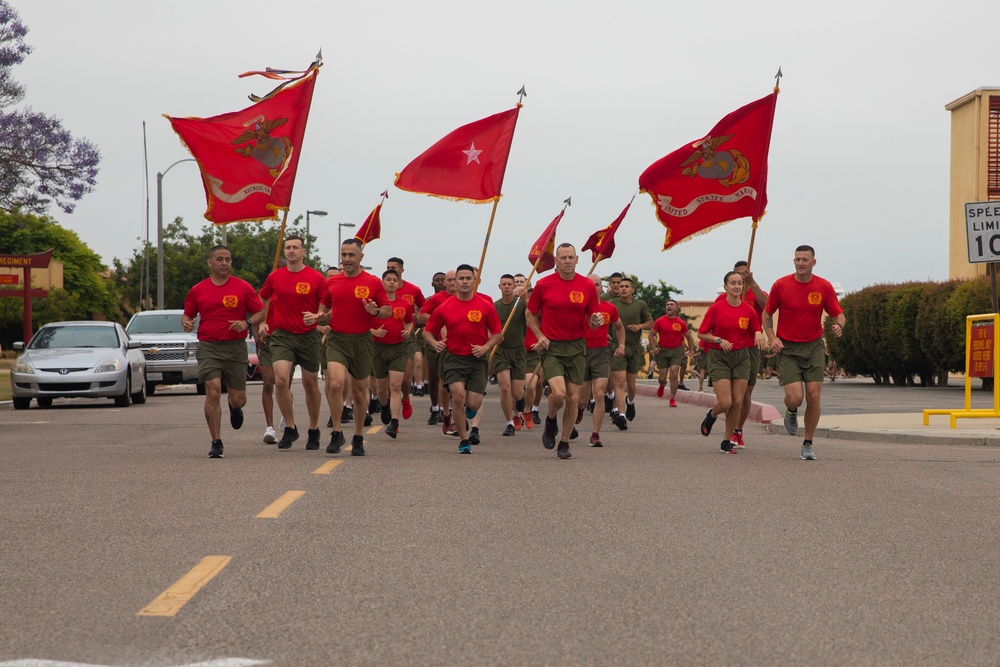 Bravo Company Motivational Run