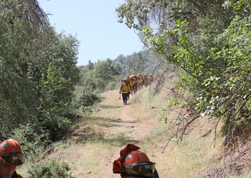 Cal Guard, inmates share firefighting testing ground
