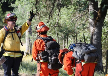 Cal Guard, inmates share firefighting testing ground