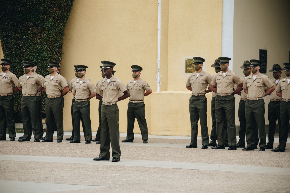 MCRD San Diego: Lima Company Colors Ceremony