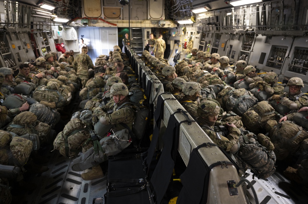 Joint Forces Conduct Northern Edge 21 Airborne Drop