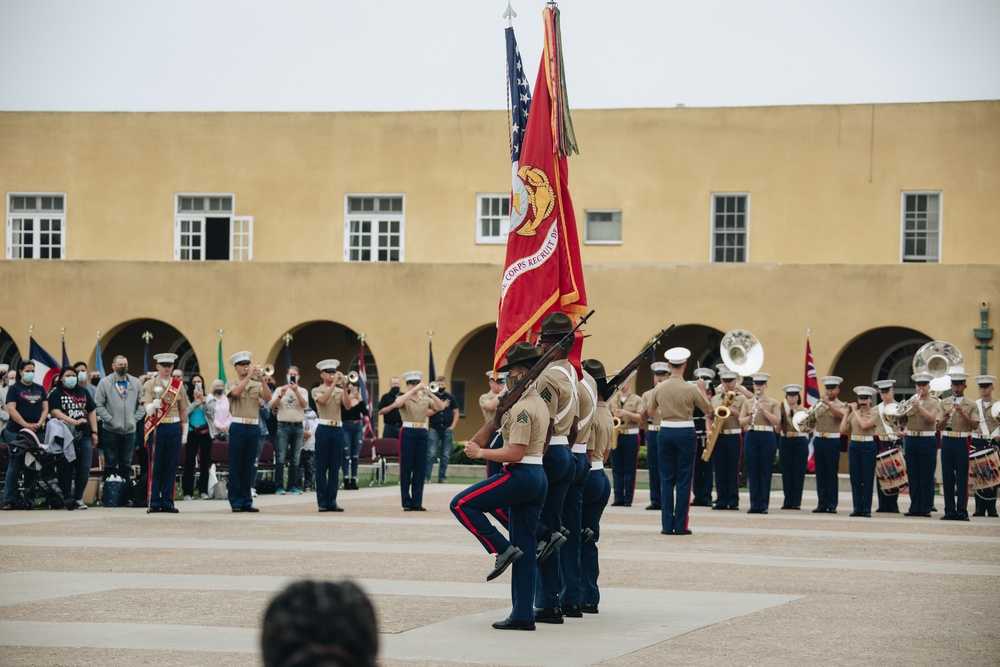 MCRD San Diego: Lima Company Colors Ceremony