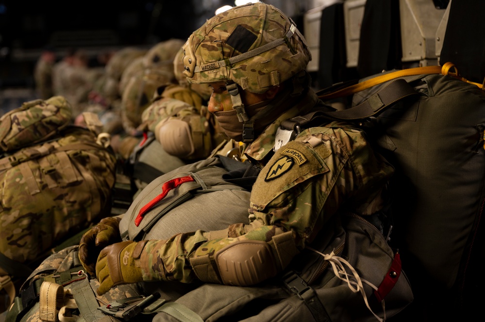 Joint Forces Conduct Northern Edge 21 Airborne Drop