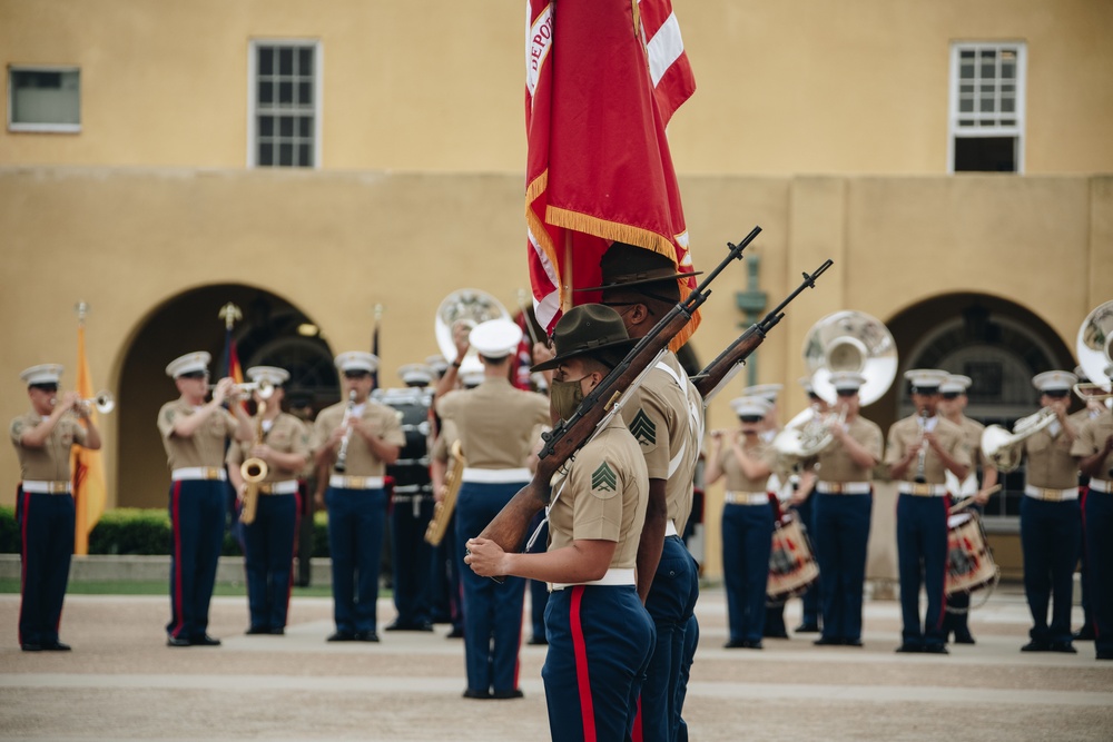 MCRD San Diego: Lima Company Colors Ceremony