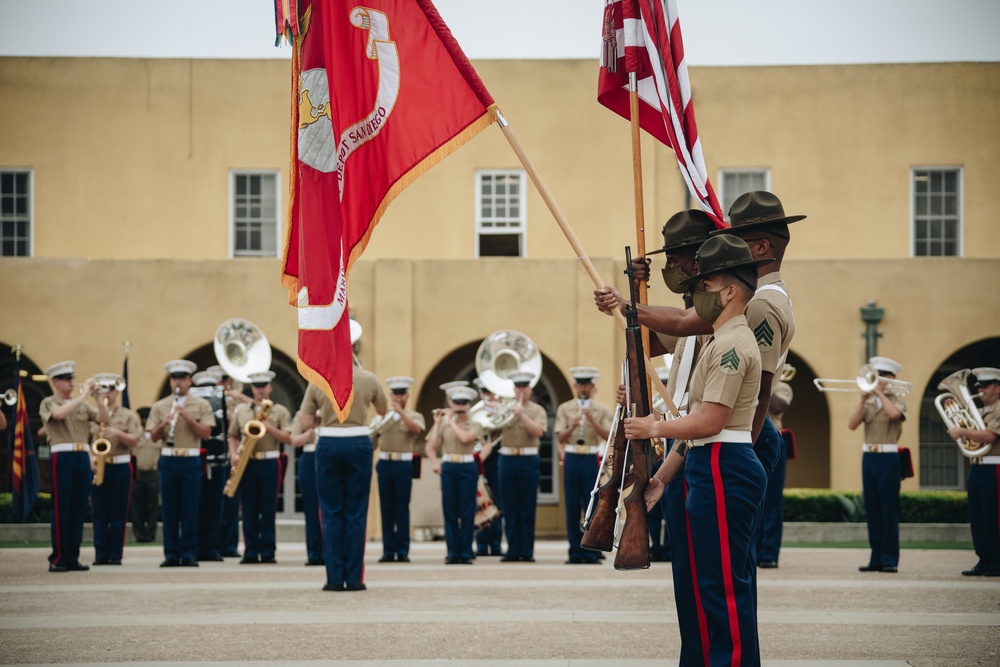 MCRD San Diego: Lima Company Colors Ceremony