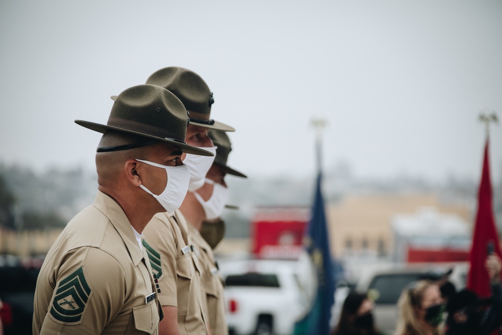 MCRD San Diego: Lima Company Colors Ceremony