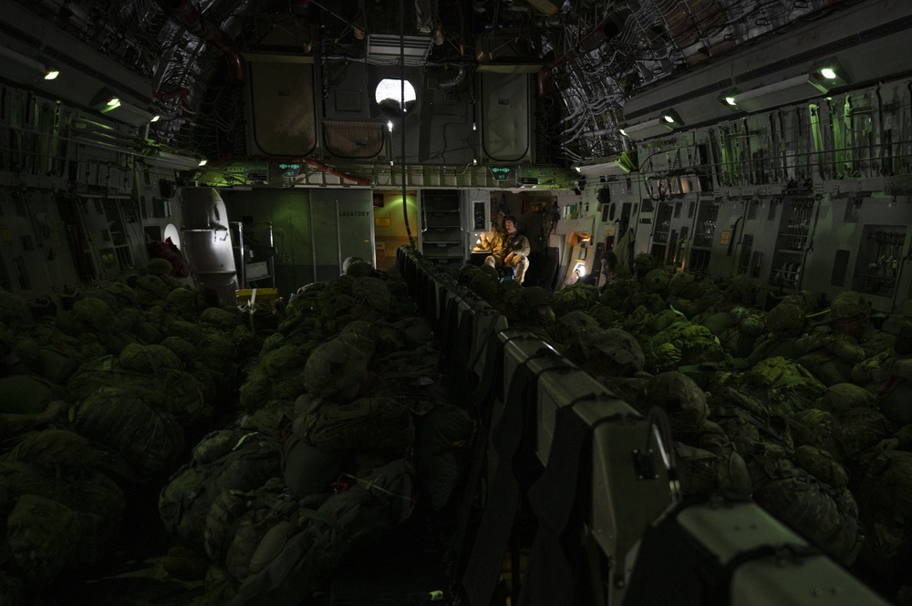 Joint Forces Conduct Northern Edge 21 Airborne Drop
