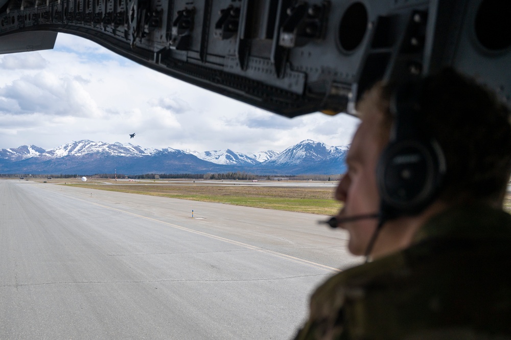 Joint Forces Conduct Northern Edge 21 Airborne Drop