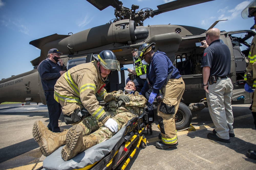 Oklahoma Army National Guard aviation practices for the worst