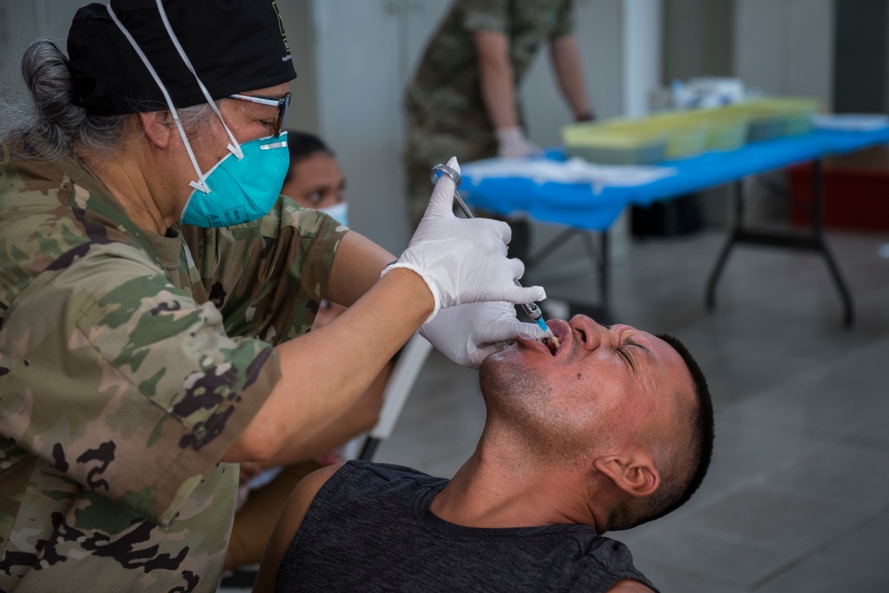 JTF-Bravo provides medical care to Salvadorans during Resolute Sentinel 21