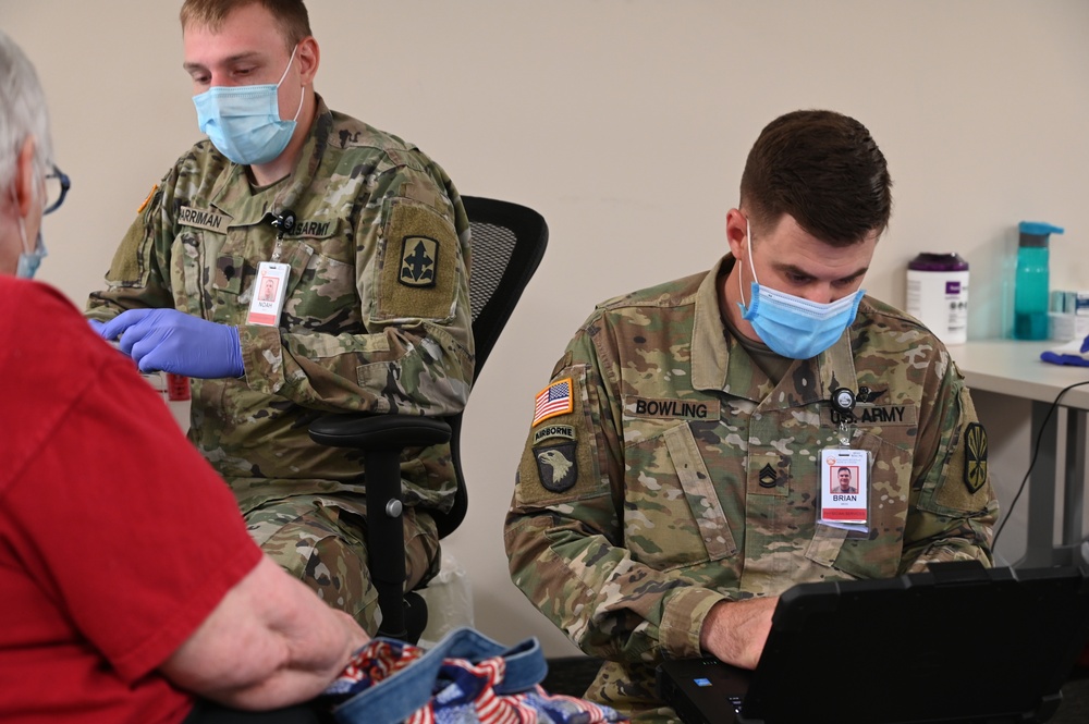 AZNG supports vaccination site in Mohave County