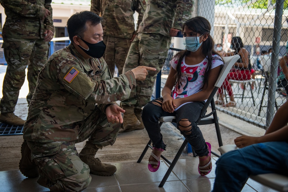 JTF-Bravo leaders visit Zacatillo Island MEDRETE during Resolute Sentinel 21