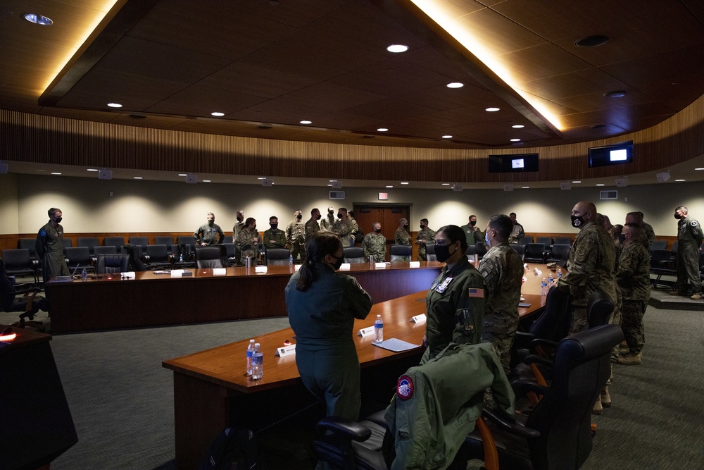 Inside the briefing room