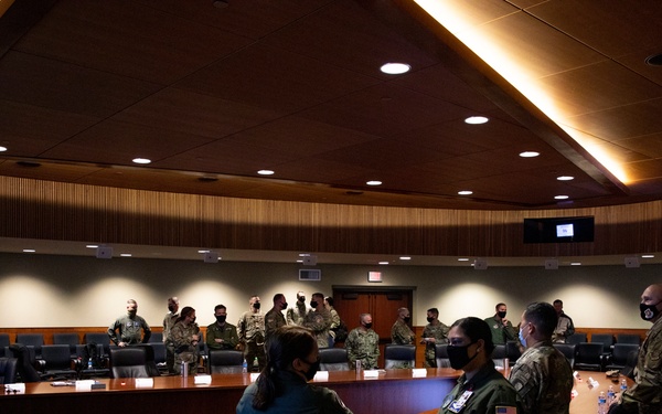 Inside the briefing room