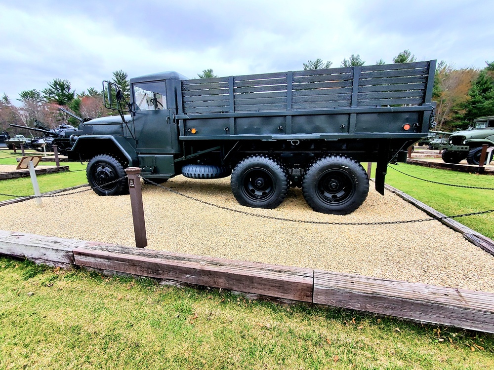 April 2021 views at Equipment Park at Fort McCoy