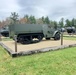 April 2021 views at Equipment Park at Fort McCoy