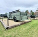 April 2021 views at Equipment Park at Fort McCoy