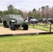 April 2021 views at Equipment Park at Fort McCoy