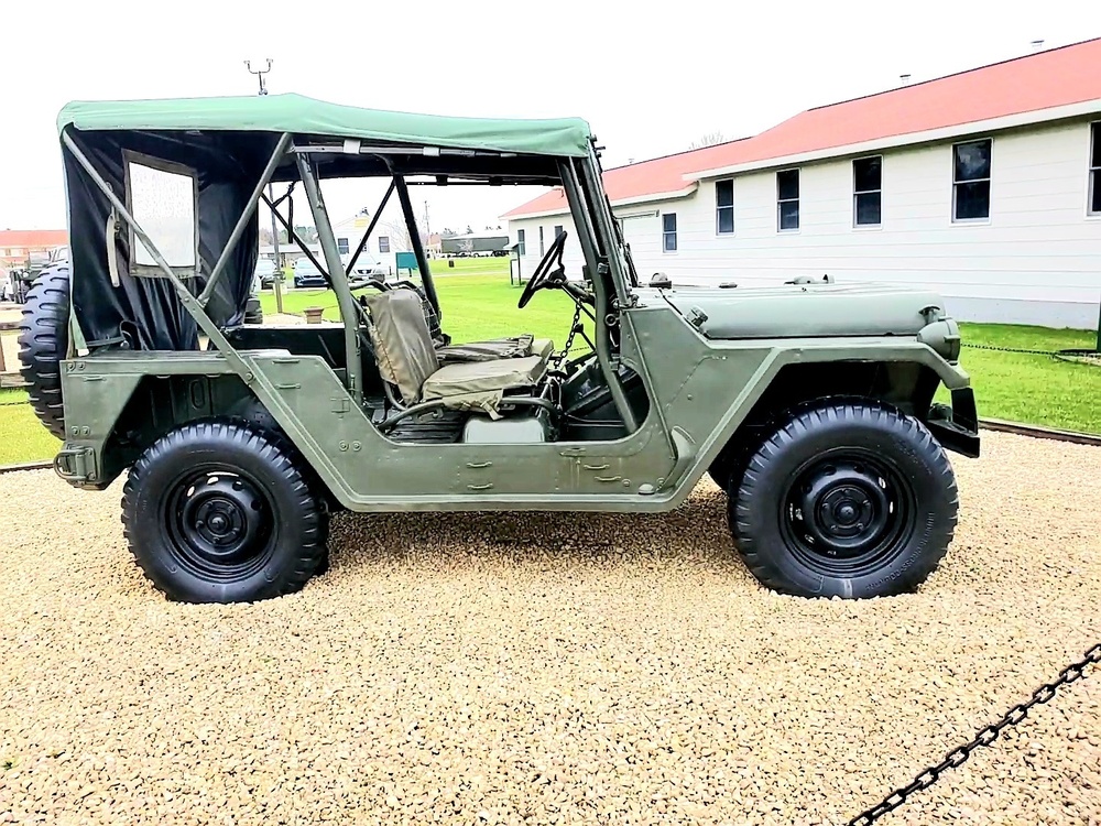 April 2021 views at Equipment Park at Fort McCoy