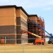 Barracks construction at Fort McCoy