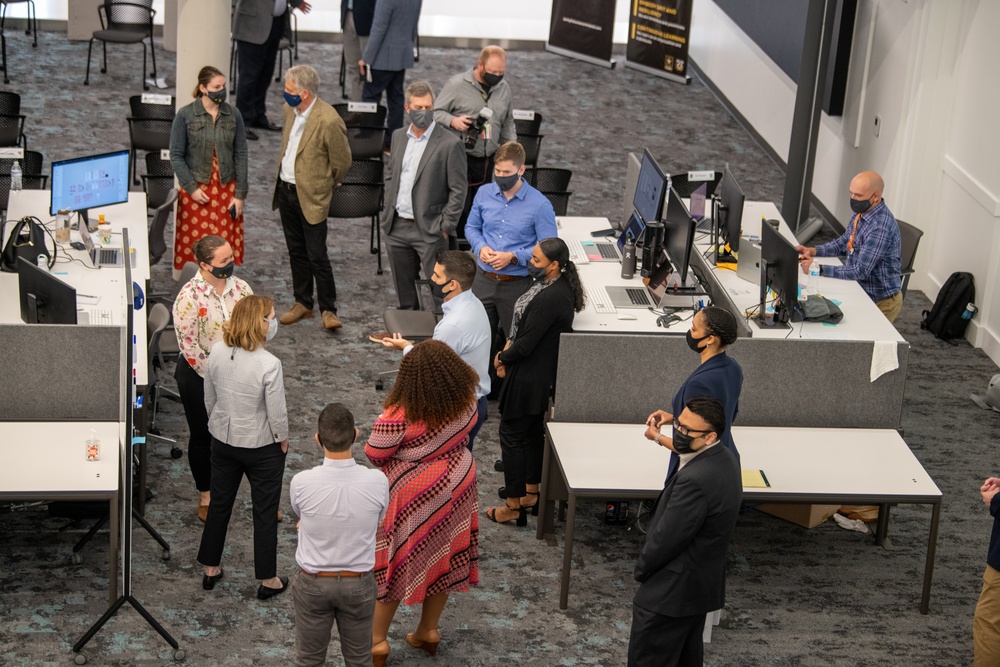 Deputy Secretary of Defense Dr. Kathleen H. Hicks tours Army Future Command facilities