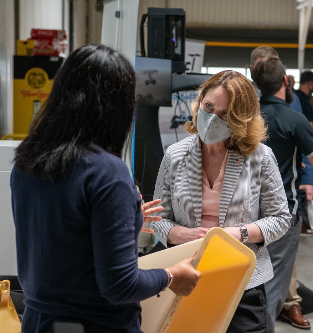 Deputy Secretary of Defense Dr. Kathleen H. Hicks tours Army Future Command facilities