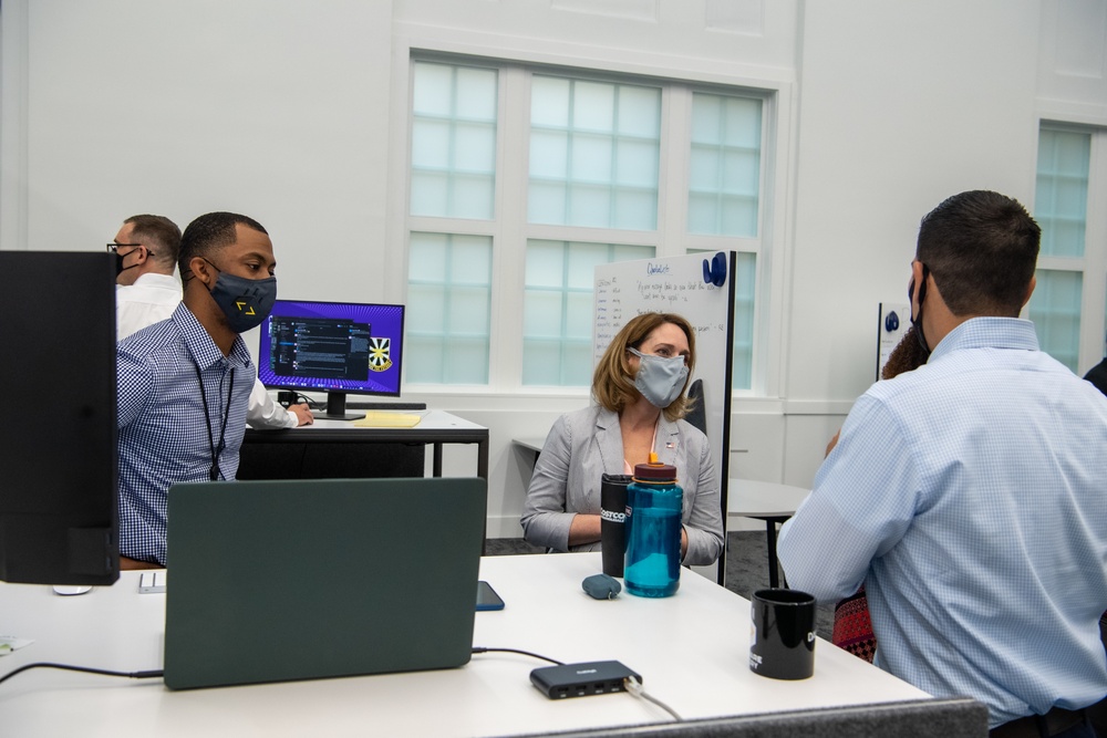 Deputy Secretary of Defense Dr. Kathleen H. Hicks tours Army Future Command facilities