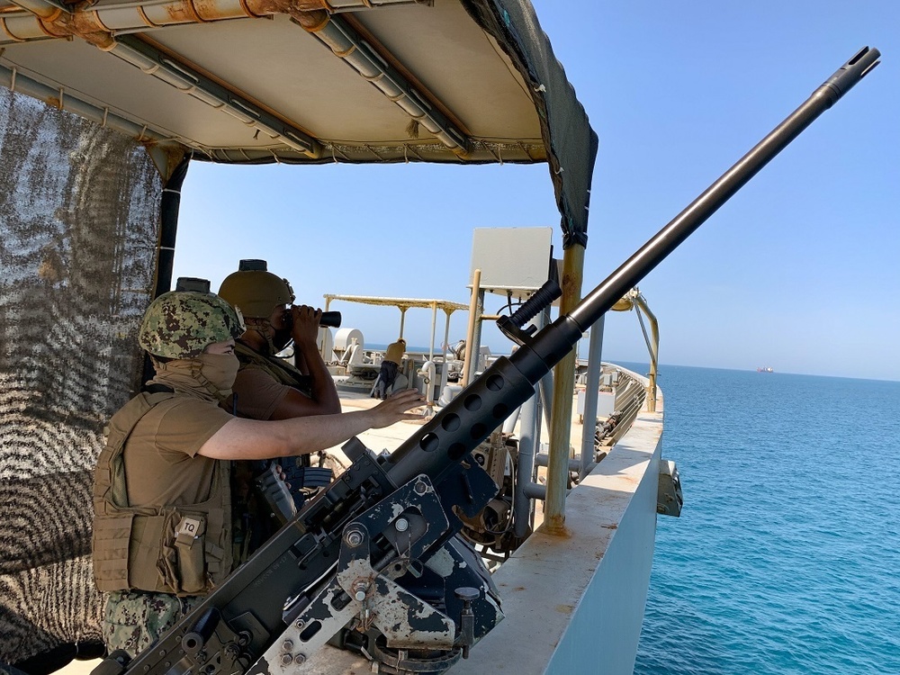 CTF 56.11 Provides Embarked Security