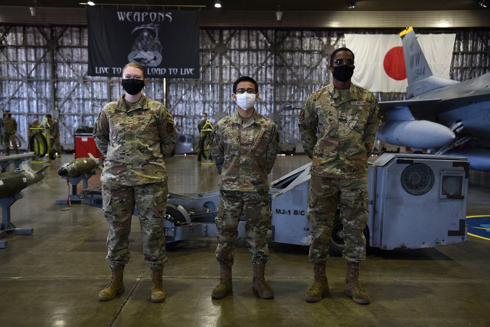 Misawa Air Base’s first quarter load competition of 2021